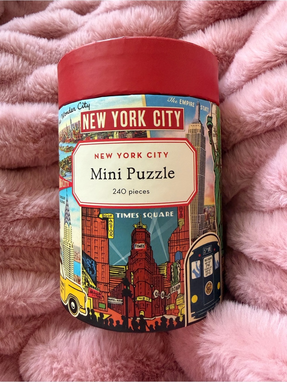 Cavallini & Co. New York City Mini Puzzle 240 Pieces Vintage Style